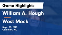 William A. Hough  vs West Meck Game Highlights - Sept. 28, 2023