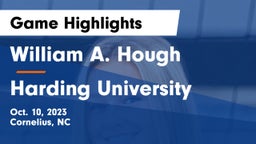 William A. Hough  vs Harding University Game Highlights - Oct. 10, 2023