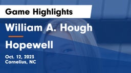 William A. Hough  vs Hopewell Game Highlights - Oct. 12, 2023