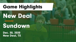 New Deal  vs Sundown  Game Highlights - Dec. 30, 2020