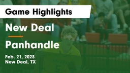 New Deal  vs Panhandle  Game Highlights - Feb. 21, 2023