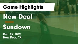 New Deal  vs Sundown  Game Highlights - Dec. 26, 2019
