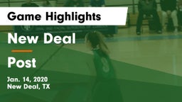 New Deal  vs Post  Game Highlights - Jan. 14, 2020