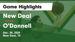 New Deal  vs O'Donnell  Game Highlights - Dec. 30, 2020
