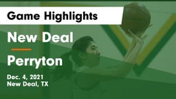 New Deal  vs Perryton Game Highlights - Dec. 4, 2021