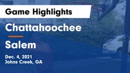 Chattahoochee  vs Salem  Game Highlights - Dec. 4, 2021
