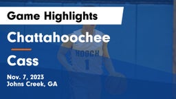 Chattahoochee  vs Cass  Game Highlights - Nov. 7, 2023