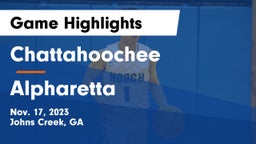 Chattahoochee  vs Alpharetta  Game Highlights - Nov. 17, 2023