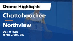 Chattahoochee  vs Northview  Game Highlights - Dec. 8, 2023