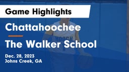 Chattahoochee  vs The Walker School Game Highlights - Dec. 28, 2023