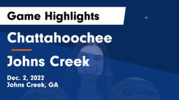 Chattahoochee  vs Johns Creek  Game Highlights - Dec. 2, 2022