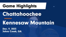 Chattahoochee  vs Kennesaw Mountain  Game Highlights - Dec. 9, 2023