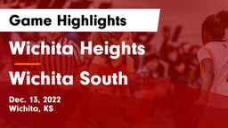 Wichita Heights  vs Wichita South  Game Highlights - Dec. 13, 2022