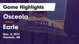 Osceola  vs Earle Game Highlights - Nov. 8, 2017