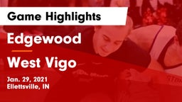 Edgewood  vs West Vigo  Game Highlights - Jan. 29, 2021