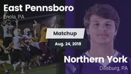 Matchup: East Pennsboro High vs. Northern York  2018