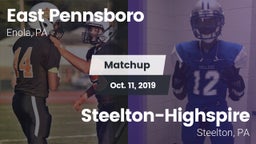 Matchup: East Pennsboro High vs. Steelton-Highspire  2019