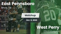 Matchup: East Pennsboro High vs. West Perry  2020