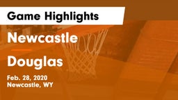 Newcastle  vs Douglas  Game Highlights - Feb. 28, 2020