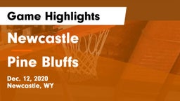 Newcastle  vs Pine Bluffs  Game Highlights - Dec. 12, 2020