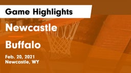 Newcastle  vs Buffalo  Game Highlights - Feb. 20, 2021