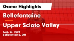 Bellefontaine  vs Upper Scioto Valley Game Highlights - Aug. 23, 2022