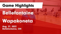 Bellefontaine  vs Wapakoneta  Game Highlights - Aug. 27, 2022