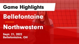 Bellefontaine  vs Northwestern  Game Highlights - Sept. 21, 2022