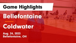 Bellefontaine  vs Coldwater  Game Highlights - Aug. 24, 2023