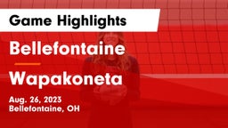 Bellefontaine  vs Wapakoneta  Game Highlights - Aug. 26, 2023