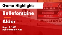 Bellefontaine  vs Alder  Game Highlights - Sept. 5, 2023