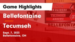 Bellefontaine  vs Tecumseh  Game Highlights - Sept. 7, 2023