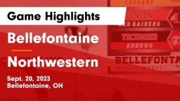 Bellefontaine  vs Northwestern  Game Highlights - Sept. 20, 2023