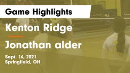 Kenton Ridge  vs Jonathan alder Game Highlights - Sept. 16, 2021