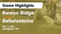 Kenton Ridge  vs Bellefontaine  Game Highlights - Oct. 5, 2021
