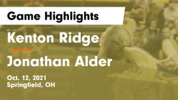 Kenton Ridge  vs Jonathan Alder Game Highlights - Oct. 12, 2021