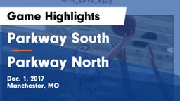Parkway South  vs Parkway North  Game Highlights - Dec. 1, 2017