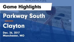 Parkway South  vs Clayton  Game Highlights - Dec. 26, 2017