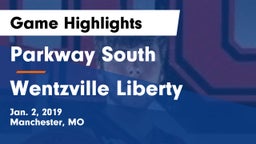 Parkway South  vs Wentzville Liberty  Game Highlights - Jan. 2, 2019