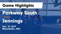 Parkway South  vs Jennings  Game Highlights - Jan. 15, 2019