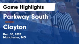 Parkway South  vs Clayton  Game Highlights - Dec. 30, 2020