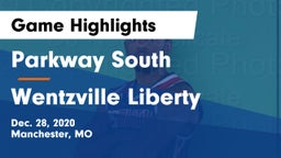 Parkway South  vs Wentzville Liberty  Game Highlights - Dec. 28, 2020