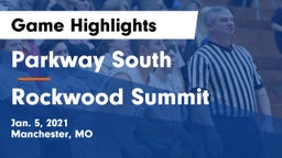Parkway South  vs Rockwood Summit  Game Highlights - Jan. 5, 2021