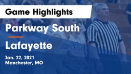 Parkway South  vs Lafayette  Game Highlights - Jan. 22, 2021