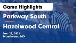 Parkway South  vs Hazelwood Central Game Highlights - Jan. 28, 2021