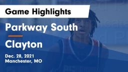 Parkway South  vs Clayton  Game Highlights - Dec. 28, 2021