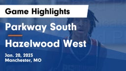 Parkway South  vs Hazelwood West  Game Highlights - Jan. 20, 2023