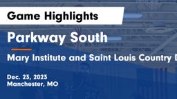 Parkway South  vs Mary Institute and Saint Louis Country Day School Game Highlights - Dec. 23, 2023