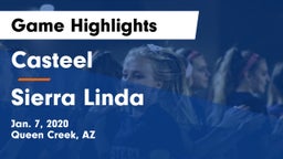 Casteel  vs Sierra Linda  Game Highlights - Jan. 7, 2020
