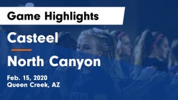 Casteel  vs North Canyon Game Highlights - Feb. 15, 2020